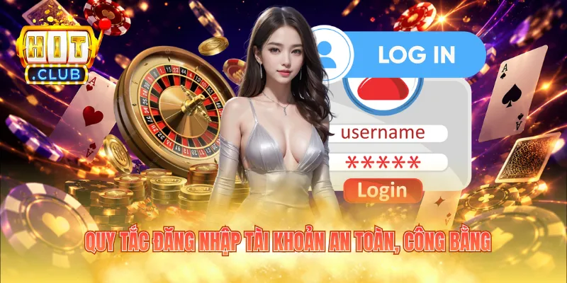 Quy tắc đăng nhập tài khoản an toàn, công bằng
