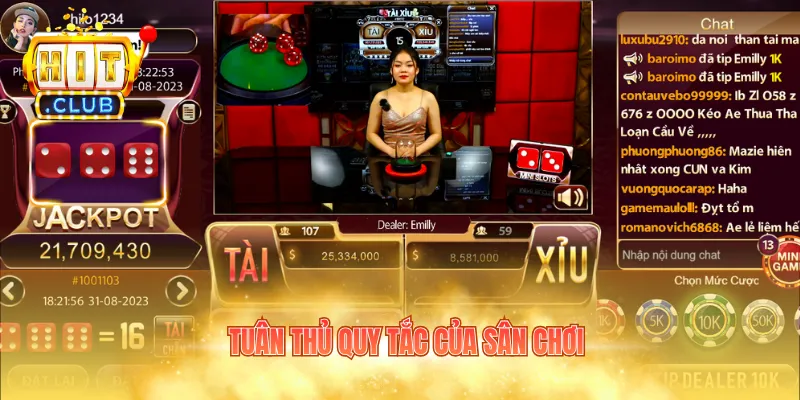 Tuân thủ quy tắc của sân chơi